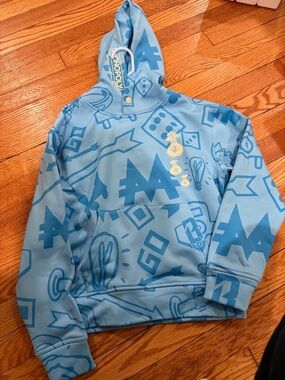 Baseball Lifestyle 101 Monopoly Collection Youth Hoodie Like New Size Medium